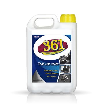Frontal de la garrafa de 5 litros de 361 Todo Uso Coche