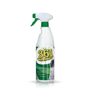 Frontal de la botella de 361 Limpiador de Mosquitos y Eliminador de Excrementos de Ave
