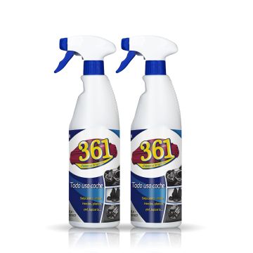 Frontal de 2 botellas de 361 Todo Uso Coche