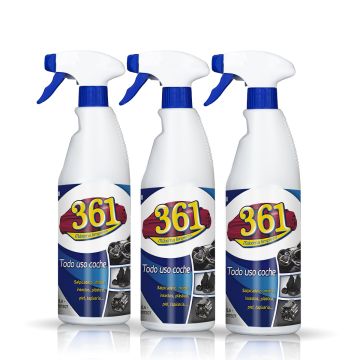 Frontal de 3 botellas de 361 Todo Uso Coche