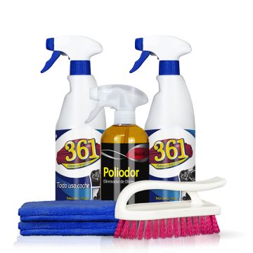 Kit Limpieza Tapicería y Eliminación Olores