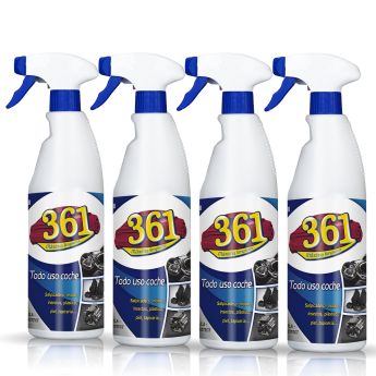 Frontal de 4 botellas de 361 Todo Uso Coche