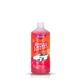 Frontal de la botella de Champú Brillo Intenso