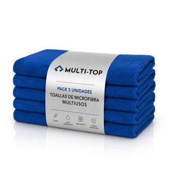 Pack de cinco Microfibras multiusos Multi-TOP