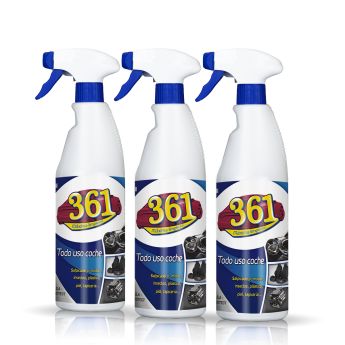 Frontal de 3 botellas de 361 Todo Uso Coche