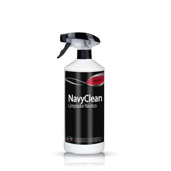 Frontal de la botella de NavyClean Limpiador Náutico