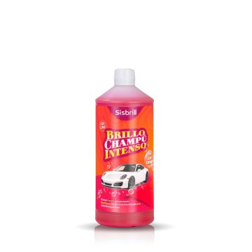 Frontal de la botella de Champú Brillo Intenso