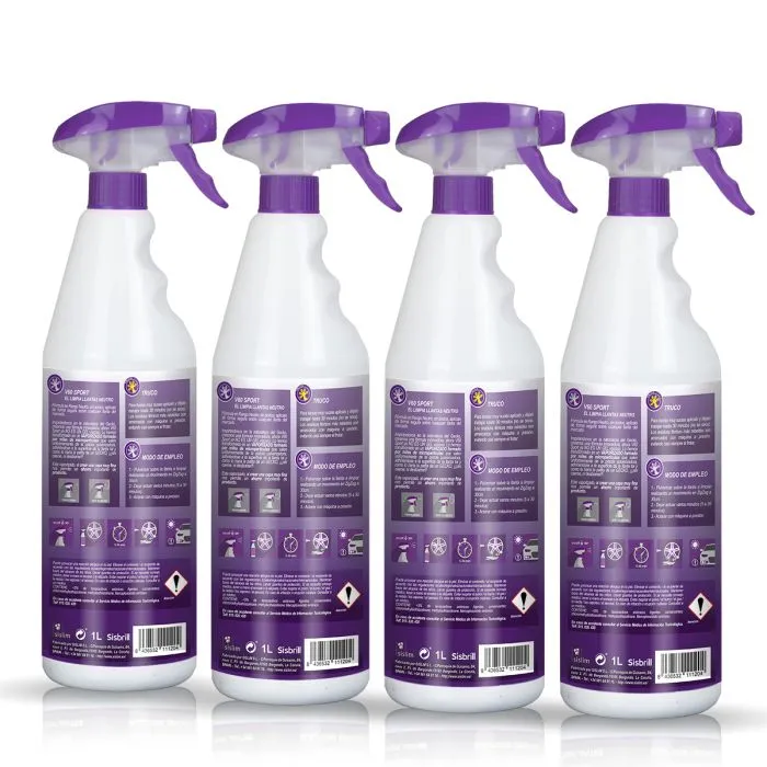 Pulitore Cerchi Sisbrill V60 Sport Con Effetto Gecko - Neutro E Sicuro, Confezione Da 2 Litri