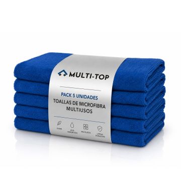 Pack de cinco Microfibras multiusos Multi-TOP