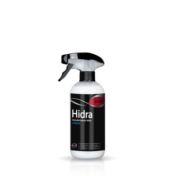Frontal de una botella de Hidra Acondicionador